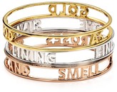 Thumbnail for your product : Kate Spade Good as Gold Words of Wisdom Bangle