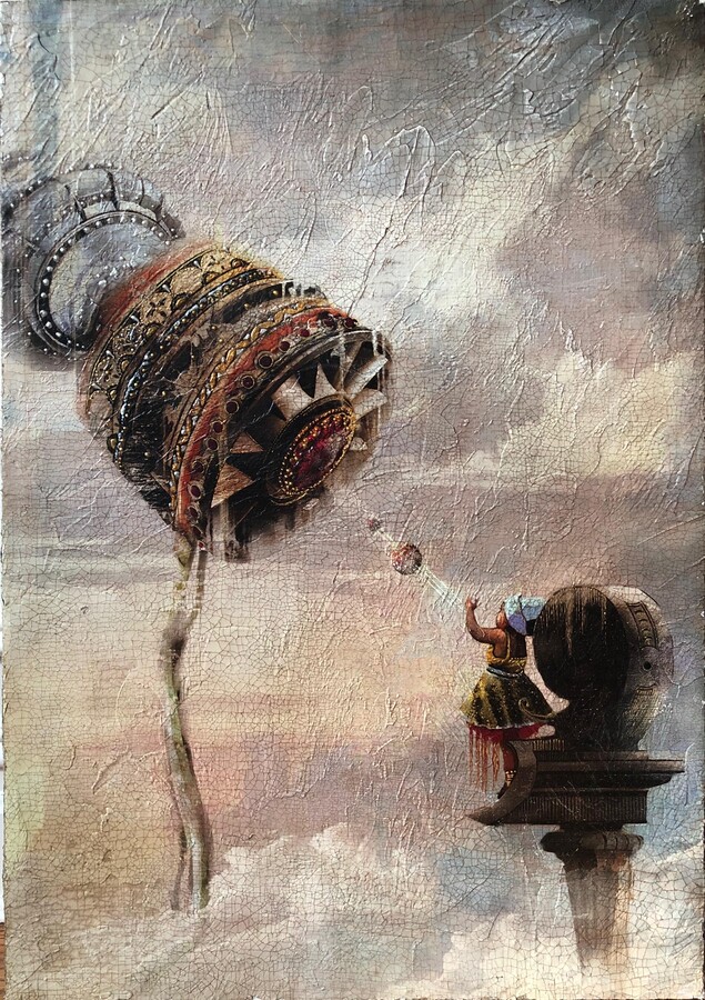 Airo, Transition-mystical, esoteric, futuristic art , 2015