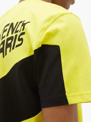 Givenchy Logo-print Cotton-jersey T-shirt - Mens - Yellow