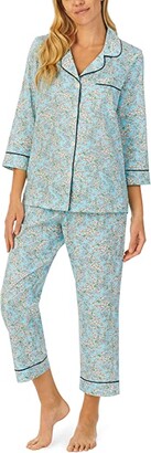 Bedhead Pajamas Bedhead PJs 3/4 Sleeve Cropped PJ Set