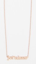 Thumbnail for your product : Jennifer Meyer Jet'aime Necklace