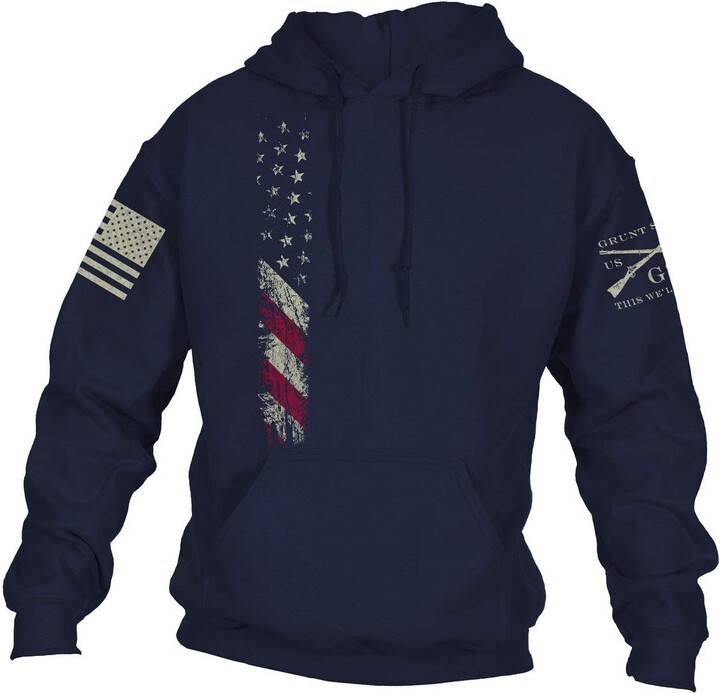 Grunt Style True Colors Hoodie (Navy