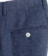 Thumbnail for your product : H&M Linen-blend Suit Pants - Dark blue - Men