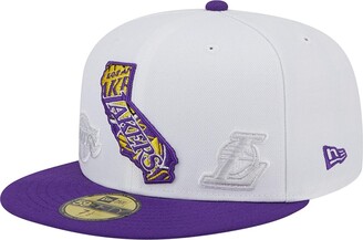 Men's Los Angeles Lakers New Era Purple 2020 NBA Finals Champions 9FORTY  Adjustable Hat
