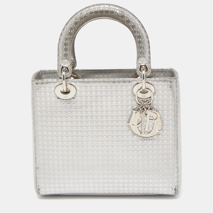 Bag charm Christian Dior Silver in Steel - 36340723