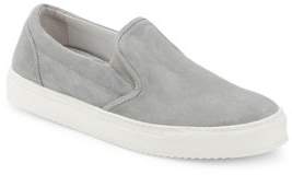 Bugatchi Suede Slip-On Sneakers