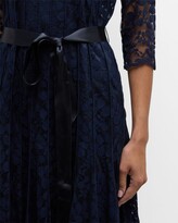 Thumbnail for your product : Rickie Freeman For Teri Jon 3/4-Sleeve Lace Overlay Cocktail Dress
