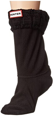 Hunter 6 Stitch Cable Boot Sock - Short