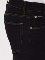Thumbnail for your product : Dolce & Gabbana Raw Denim Skinny Fit Jeans - Mens - Navy