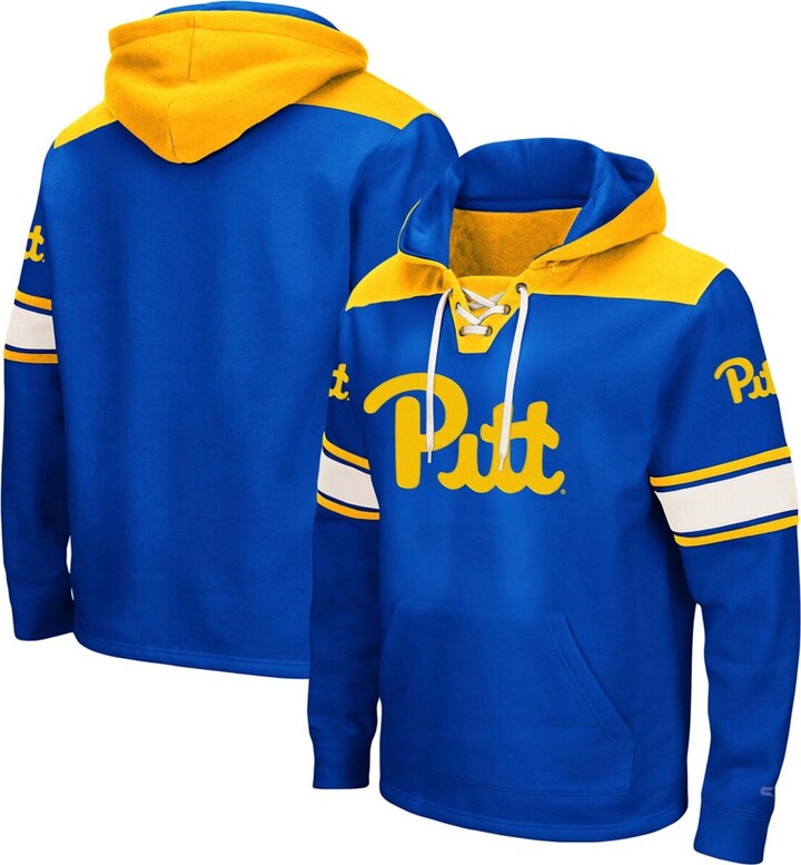 Colosseum Men's Pitt Panthers 2.0 Lace-Up Pullover Hoodie