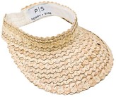 Thumbnail for your product : Poppy + Sage Straw Sun Visor - Natural