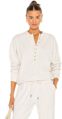 Citizens of Humanity Cora Henley Sweatshirt - ShopStyle