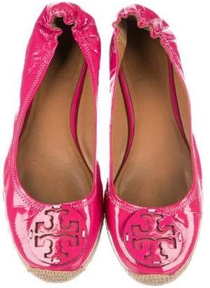 Tory Burch Patent Leather Espadrilles