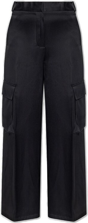 Versace Straight Leg Tailored Pants
