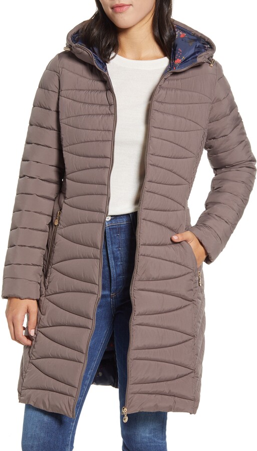 Bernardo Bernado Packable EcoPlume Hooded Walker Coat ShopStyle