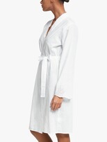 Thumbnail for your product : John Lewis & Partners Ellie Broderie Robe, White