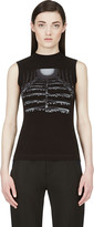 Thumbnail for your product : Peter Pilotto Black Graphic Tank Top