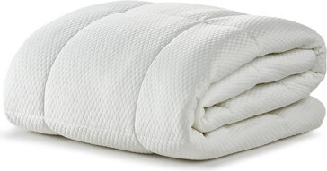 Ella Jayne Home Cooling Bundle - Arctic Chill Super Cooling Mattress Topper and Cooling Gel Fiber Pillow Set