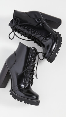 Jeffrey Campbell Legion Lace Up High Heel Booties
