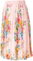 Thumbnail for your product : No.21 floral print pleated skirt