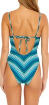 Thumbnail for your product : Trina Turk Moon Ray Mitered Stripe One-Piece Swimsuit
