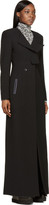 Thumbnail for your product : CNC Costume National Black Raw Paneled Coat