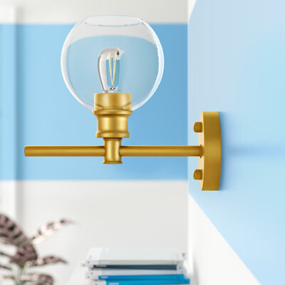 Hashtag Home Drinkard 1 - Light Dimmable Bath Sconce