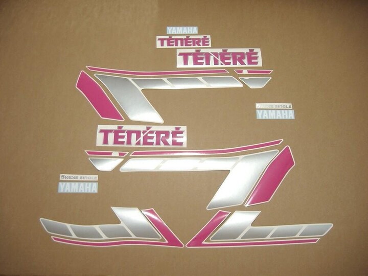 Etsy Tenere Xtz 660 1991 - 1993 Complete Replacement Decals Set Full Restoration Stickers Kit Replica Graphics Reproduction Logo Aftermarket 1992