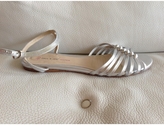 Thumbnail for your product : Paul & Joe Sister Silver Leather Sandals