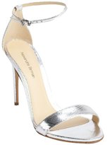 Thumbnail for your product : Alexandre Birman silver snake embossed leather 'Ornella' heel sandals