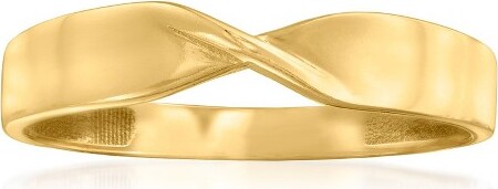 Ross-Simons Ross-SimonsJewelry10ktYellowGoldTwistedRingSize5