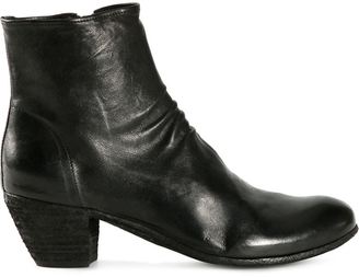 Officine Creative side zip ankle boots