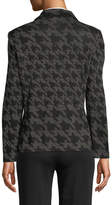 Thumbnail for your product : Misook Petite Houndstooth Knit Blazer Jacket