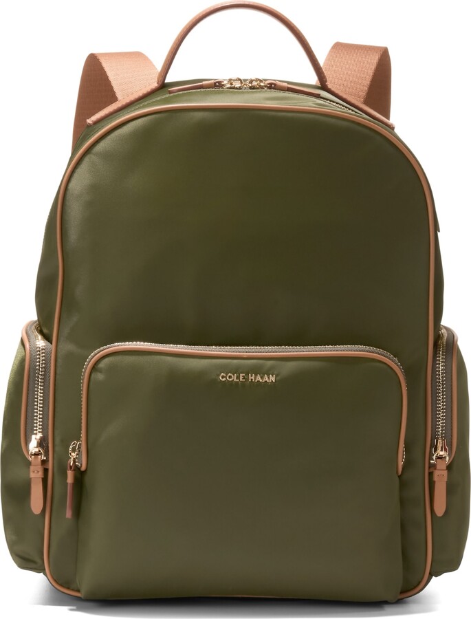 Cole Haan Delancey Small Backpack - Black/ch golden honey
