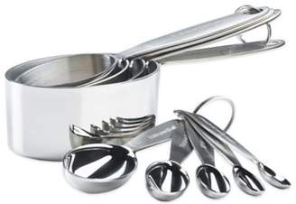 Cuisipro Stainless Steel Measuring Cups and Spoons Set