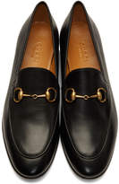Thumbnail for your product : Gucci Black Jordaan Loafers