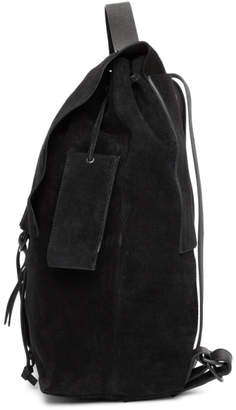 Marsèll Black Suede Cartaino Backpack