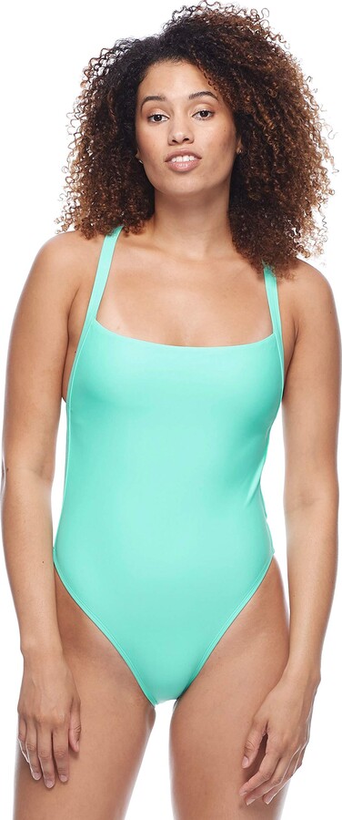 Body Glove Women's Standard Electra One Piece Swimsuit with Strappy Back  Detail - ShopStyle