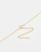 Thumbnail for your product : ASOS Gold Plated Sterling Silver Cancer Choker Necklace