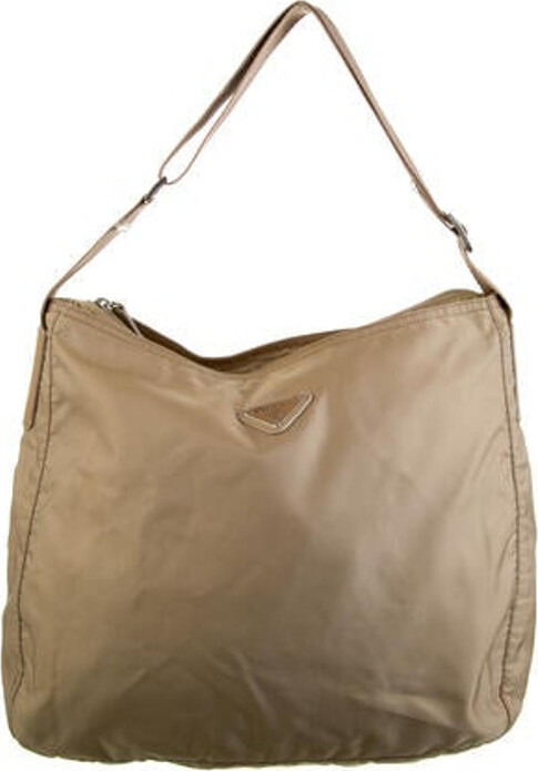 Prada Vintage Tessuto Flat Messenger Bag - ShopStyle