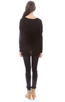 Thumbnail for your product : Rag and Bone 3856 Rag & Bone/JEAN Victoria Long Sleeve Tee in Black
