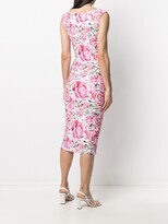 Thumbnail for your product : Le Petite Robe Di Chiara Boni Floral Peplum Dress