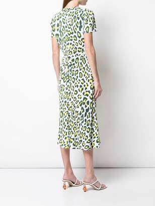 Diane von Furstenberg Cecilia leopard print dress