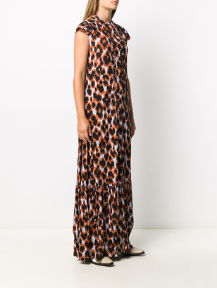Golden Goose Leopard-Print Maxi Dress