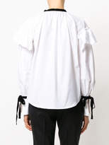 Thumbnail for your product : Christian Pellizzari ruffled pussy bow blouse