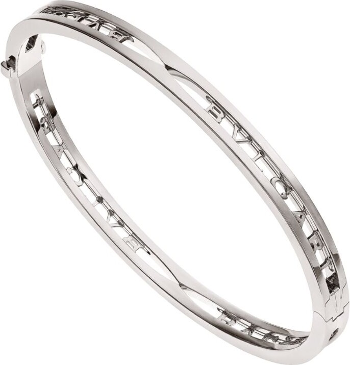 Bvlgari White Gold Zero1 Bangle ShopStyle - Main Image