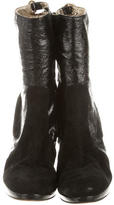 Thumbnail for your product : Versace Pointed-Toe Mid-Calf Boots
