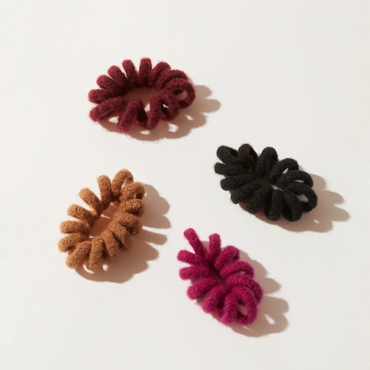 Lucky Brand Cozy Coil Scrunchie Set