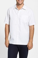 Thumbnail for your product : Quiksilver Waterman Collection 'Esplanade' Regular Fit Short Sleeve Check Sport Shirt