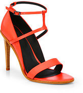 Thumbnail for your product : Tibi Anouk Leather High-Heel Sandals